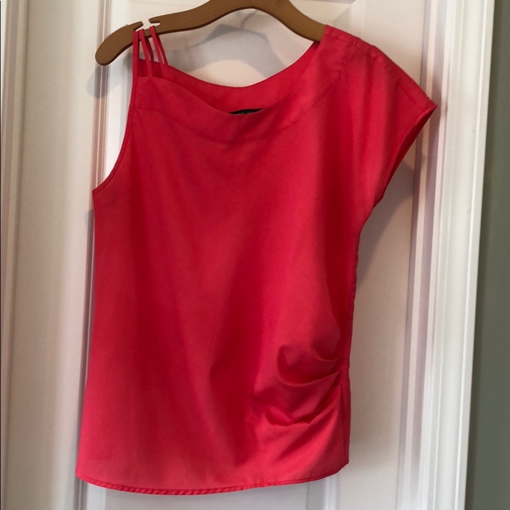 Hot pink blouse